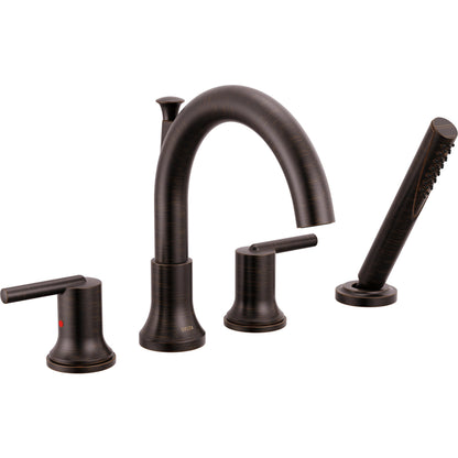Delta Trinsic Roman Tub with Hand Shower Trim - T4759