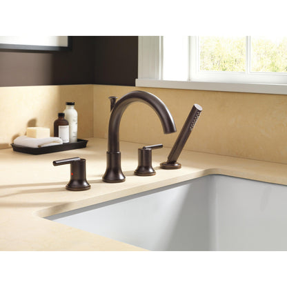 Delta Trinsic Roman Tub with Hand Shower Trim - T4759