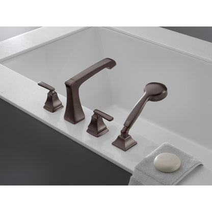 Delta Ashlyn Roman Tub with Hand Shower Trim - T4764