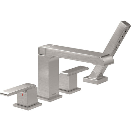 Delta Ara Roman Tub with Hand Shower Trim - T4767