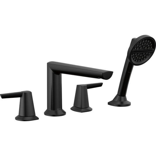 Delta Galeon 4-Hole Roman Tub Trim with Hand Shower - T4771