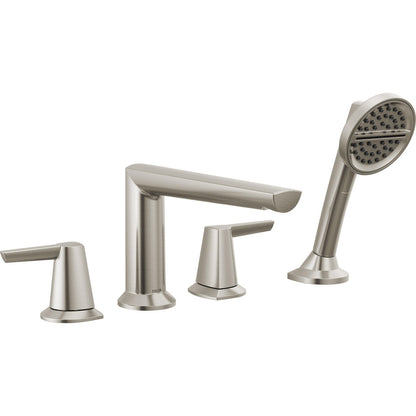 Delta Galeon Garniture de baignoire romaine 4 trous avec douchette - T4771