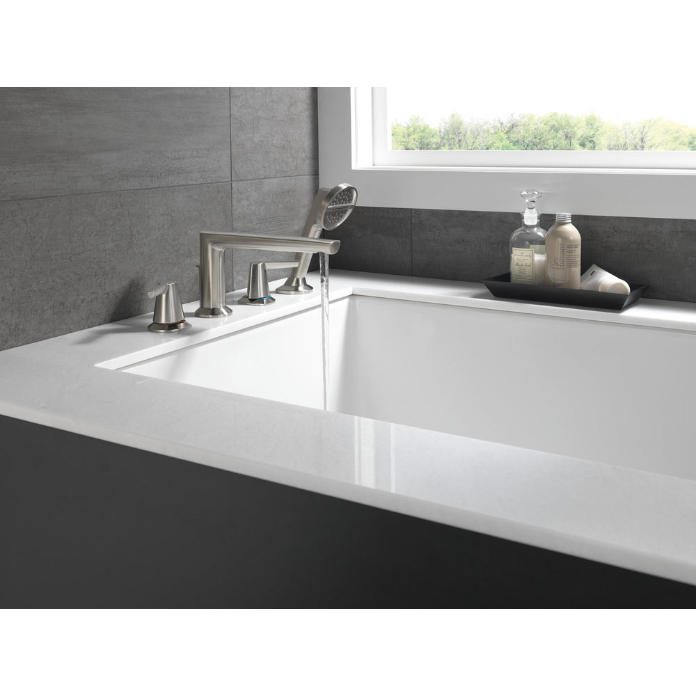 Delta Galeon Garniture de baignoire romaine 4 trous avec douchette - T4771