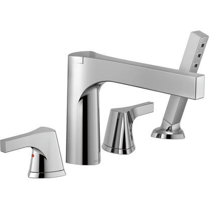 Delta Zura Roman Tub Filler Trim with Hand Shower - T4774