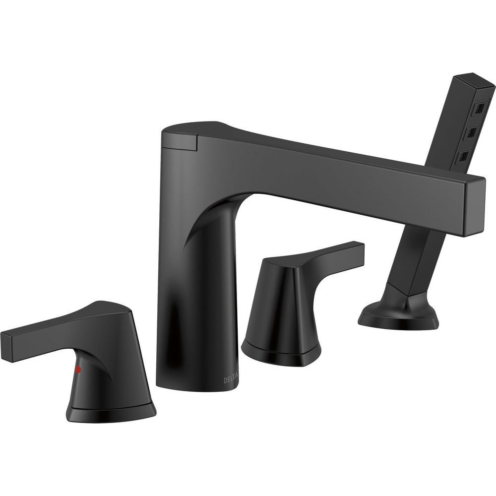 Delta Zura Roman Tub Filler Trim with Hand Shower - T4774