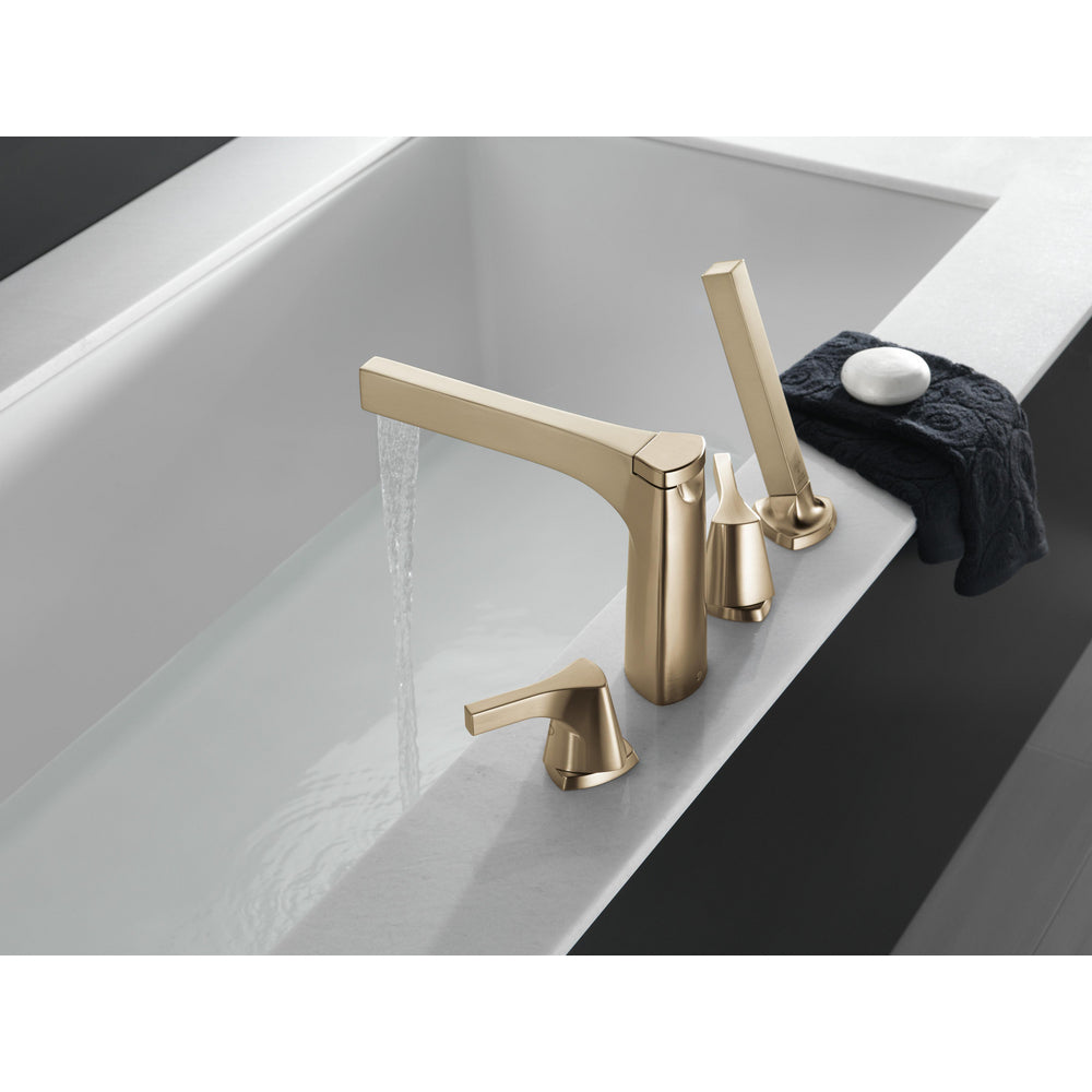 Delta Zura Roman Tub Filler Trim with Hand Shower - T4774