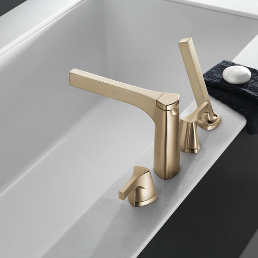 Delta Zura Roman Tub Filler Trim with Hand Shower - T4774