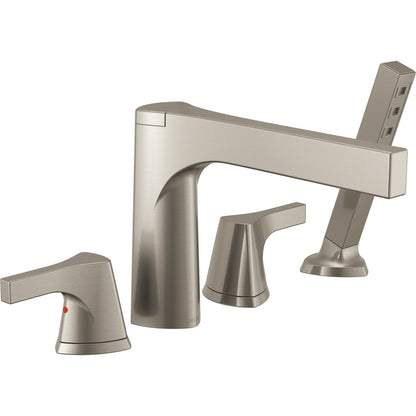 Delta Zura Roman Tub Filler Trim with Hand Shower - T4774