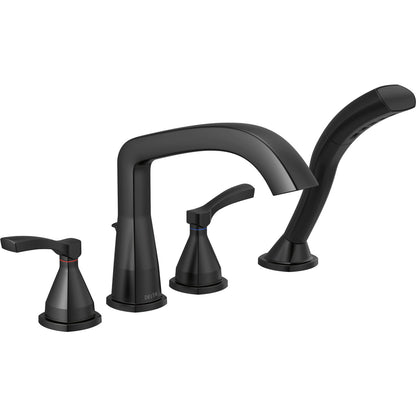 Delta Stryke Four Hole Roman Tub Trim - T4776