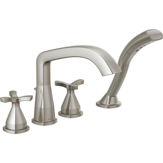 Delta Stryke Four Hole Roman Tub Filler Trim - T47766