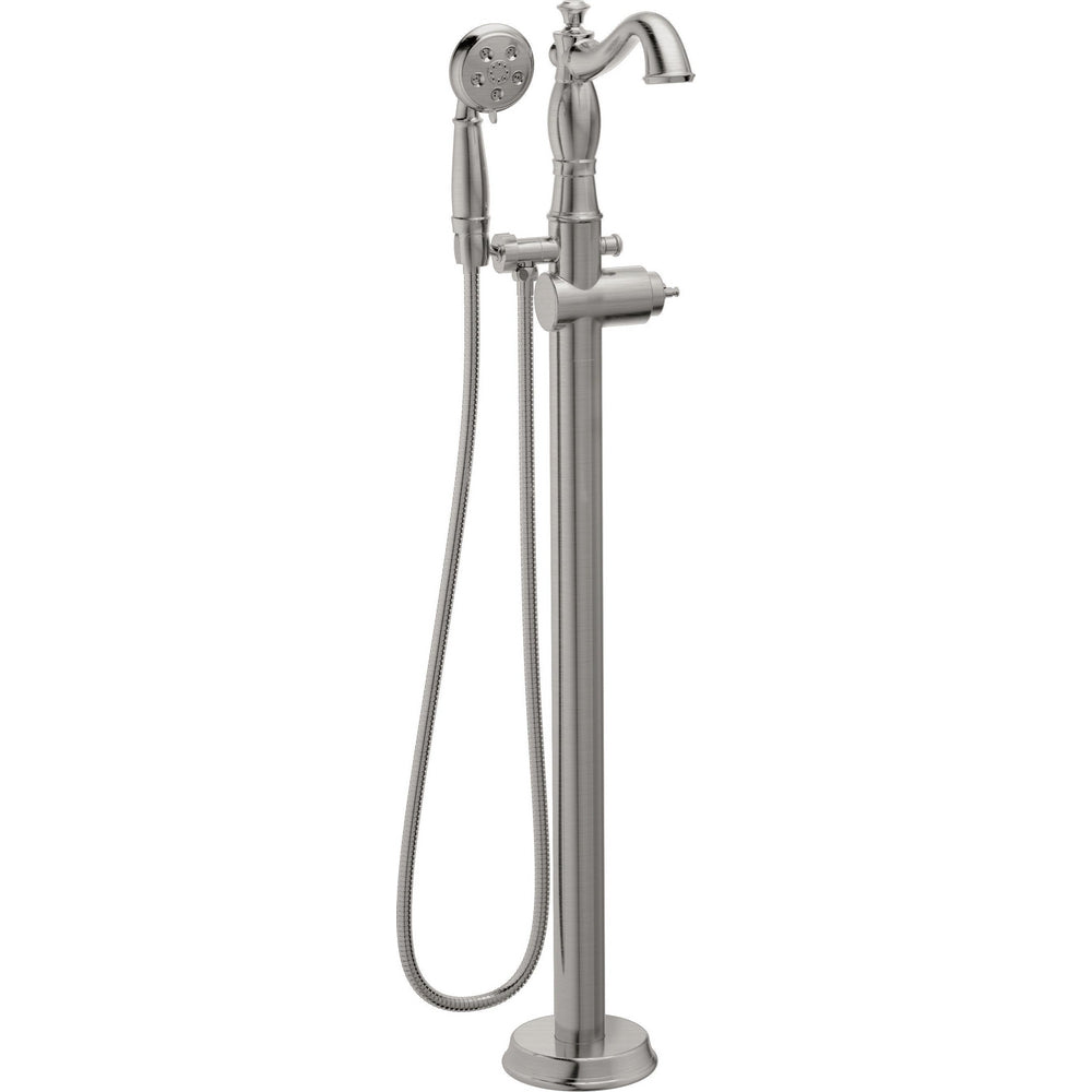 Delta T4797FL Cassidy Floor Mount Tub Filler - Stainless Steel