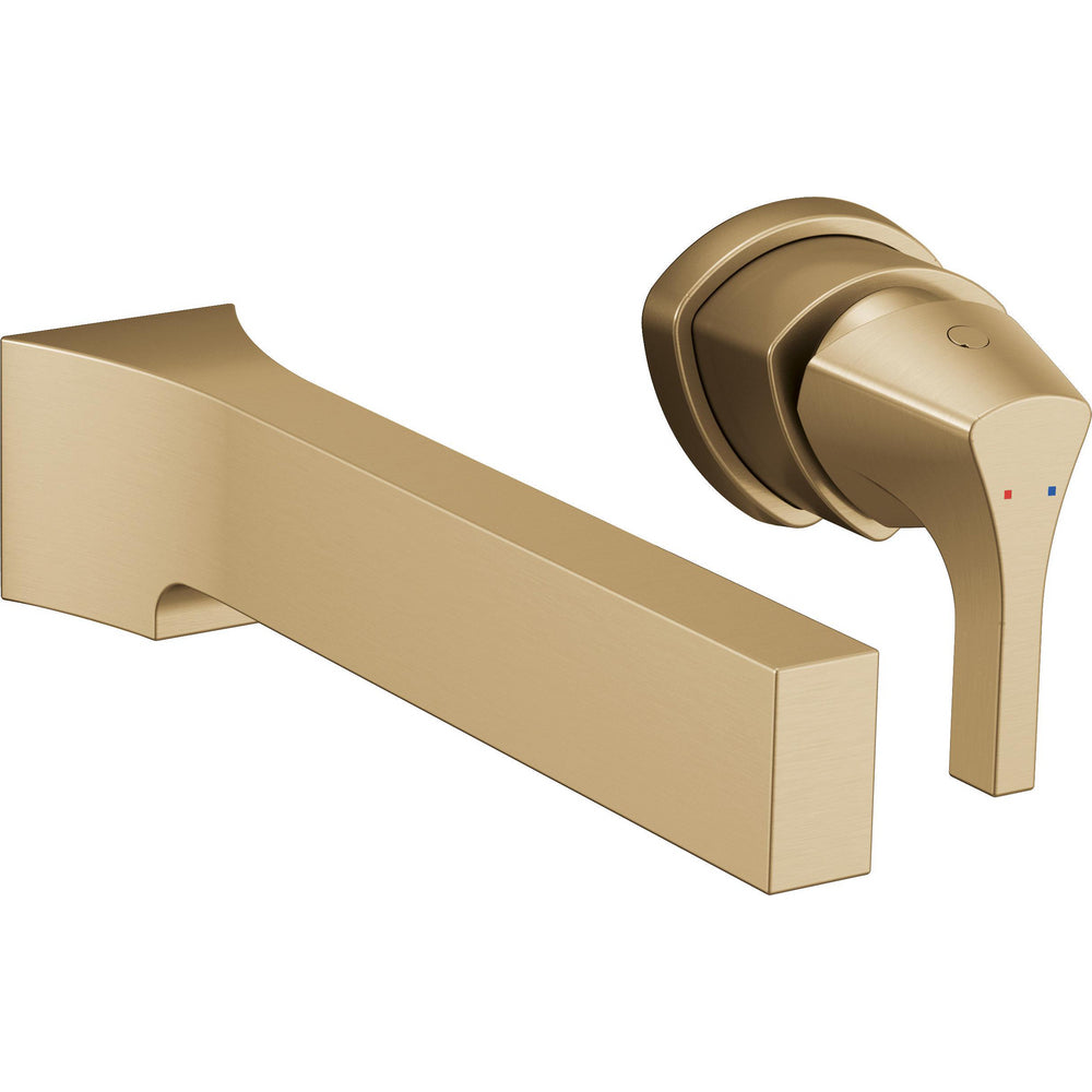 Delta Zura Single Handle Wall Mount Bathroom Faucet Trim - T574LF
