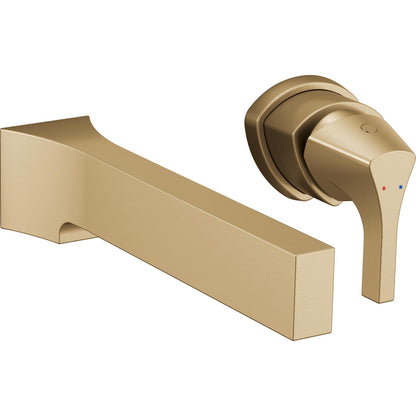 Delta Zura Single Handle Wall Mount Bathroom Faucet Trim - T574LF