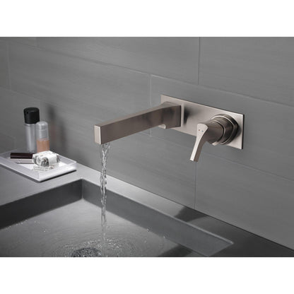 Delta Zura Single Handle Wall Mount Bathroom Faucet Trim - T574LF