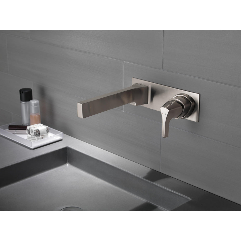 Delta Zura Single Handle Wall Mount Bathroom Faucet Trim - T574LF