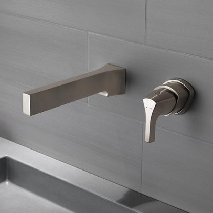 Delta Zura Single Handle Wall Mount Bathroom Faucet Trim - T574LF