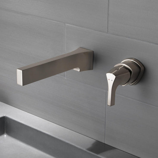 Delta Zura Single Handle Wall Mount Bathroom Faucet Trim - T574LF