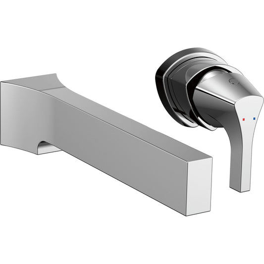 Delta Zura Single Handle Wall Mount Bathroom Faucet Trim - T574LF