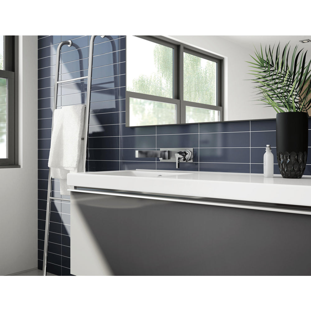 Delta Zura Single Handle Wall Mount Bathroom Faucet Trim - T574LF