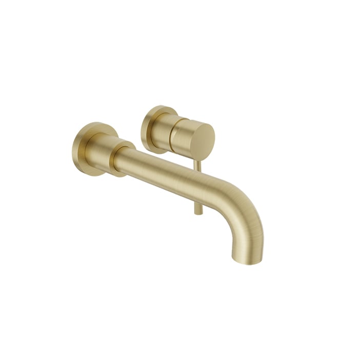 Baril Zip B66 Wall-Mounted Tub Faucet - Satin Brass