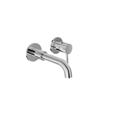 Baril Zip B66 Single Lever Wall-Mounted Lavatory Faucet Trim, Drain Not Included - Polished Chrome