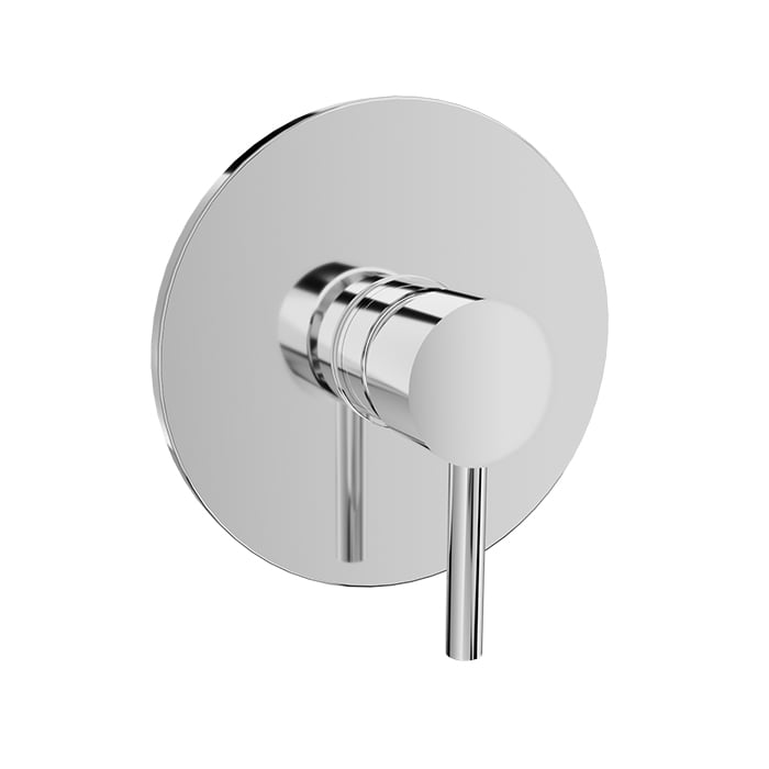 Baril Zip B66 Pressure-Balanced Shower Control Valve Trim - Polished Chrome