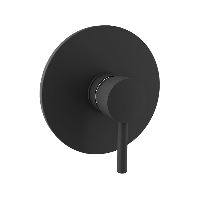 Baril Zip B66 Pressure-Balanced Shower Control Valve Trim - Matte Black
