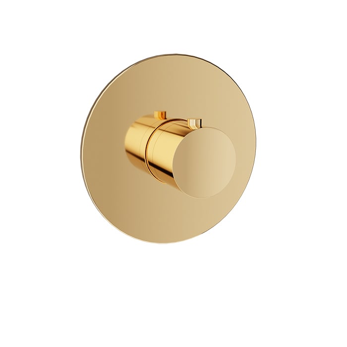 Baril Zip B66 3/4-Inch Thermostatic Valve Trim - Gold