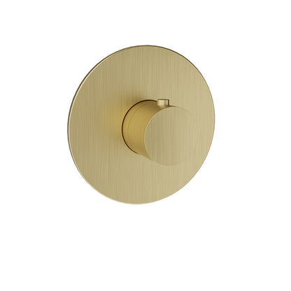 Baril Zip B66 3/4-Inch Thermostatic Valve Trim - Satin Brass