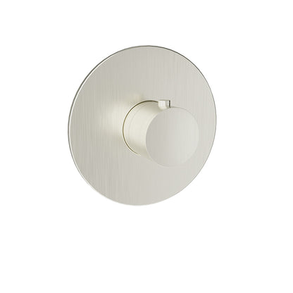 Baril Zip B66 3/4-Inch Thermostatic Valve Trim - Brushed Nickel