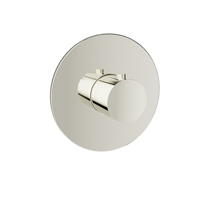 Baril Zip B66 3/4-Inch Thermostatic Valve Trim - Polished Nickel