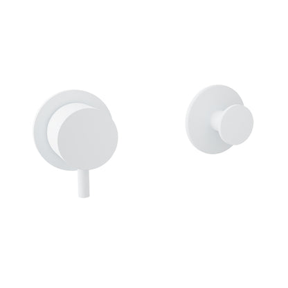 Baril Zip B66 3/4-Inch Thermostatic Valve Trim With Volume Control - White