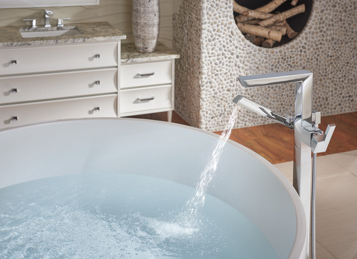 Brizo Vettis Freestanding Tub Filler Trim - T70188 - lifestyle 3