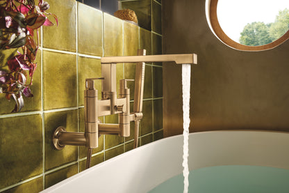 Brizo T71764 in GL, installation inspiration; other fixtures and optional accessories shown are sold separately.