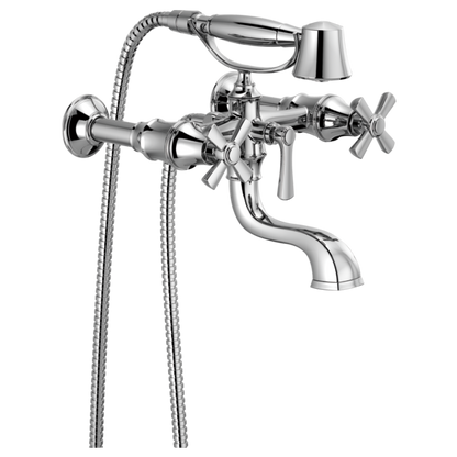 Brizo T70361 PC, assembled configuration; separately required handles, body, mounting parts and rough-in are not included unless specified in the listing.