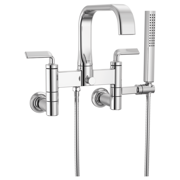 Brizo T70367 PC, assembled configuration; separately required handles, body, mounting parts and rough-in are not included unless specified in the listing.