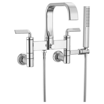 Brizo T70367 PC, assembled configuration; separately required handles, body, mounting parts and rough-in are not included unless specified in the listing.