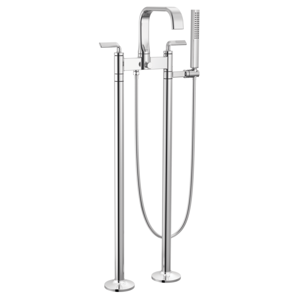 Brizo T70367 PC, assembled configuration; separately required handles, body, mounting parts and rough-in are not included unless specified in the listing.