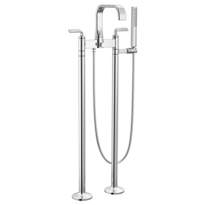 Brizo T70367 PC, assembled configuration; separately required handles, body, mounting parts and rough-in are not included unless specified in the listing.