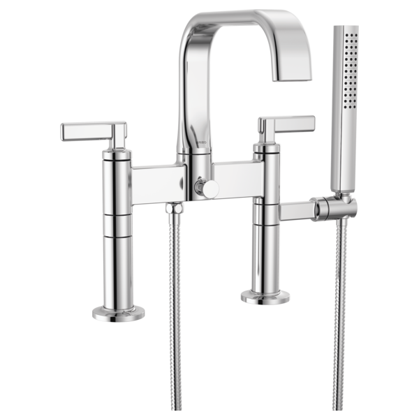 Brizo T70368 PC, assembled configuration; separately required handles, body, mounting parts and rough-in are not included unless specified in the listing.