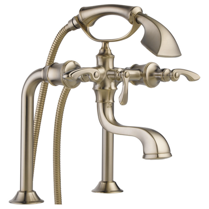 Brizo T70385 BN, assembled configuration; separately required handles, body, mounting parts and rough-in are not included unless specified in the listing.