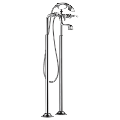 Brizo T70385 PC, assembled configuration; separately required handles, body, mounting parts and rough-in are not included unless specified in the listing.