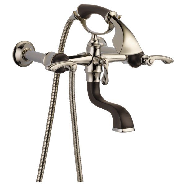 Brizo T70385 PNCO, assembled configuration; separately required handles, body, mounting parts and rough-in are not included unless specified in the listing.