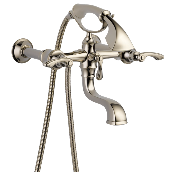Brizo T70385 PN, assembled configuration; separately required handles, body, mounting parts and rough-in are not included unless specified in the listing.