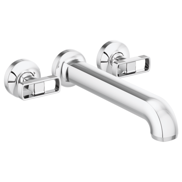 Brizo T70406 PC, assembled configuration; separately required handles, body, mounting parts and rough-in are not included unless specified in the listing.