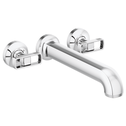 Brizo T70406 PC, assembled configuration; separately required handles, body, mounting parts and rough-in are not included unless specified in the listing.
