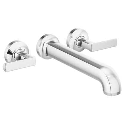 Brizo T70406 PC, assembled configuration; separately required handles, body, mounting parts and rough-in are not included unless specified in the listing.
