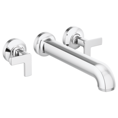 Brizo T70406 PC, assembled configuration; separately required handles, body, mounting parts and rough-in are not included unless specified in the listing.