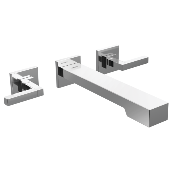 Brizo T70422 PC, assembled configuration; separately required handles, body, mounting parts and rough-in are not included unless specified in the listing.