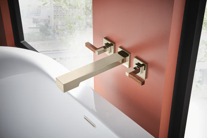 Brizo T70422 PN, installation inspiration; additional fixtures and separately required components shown are sold separately.